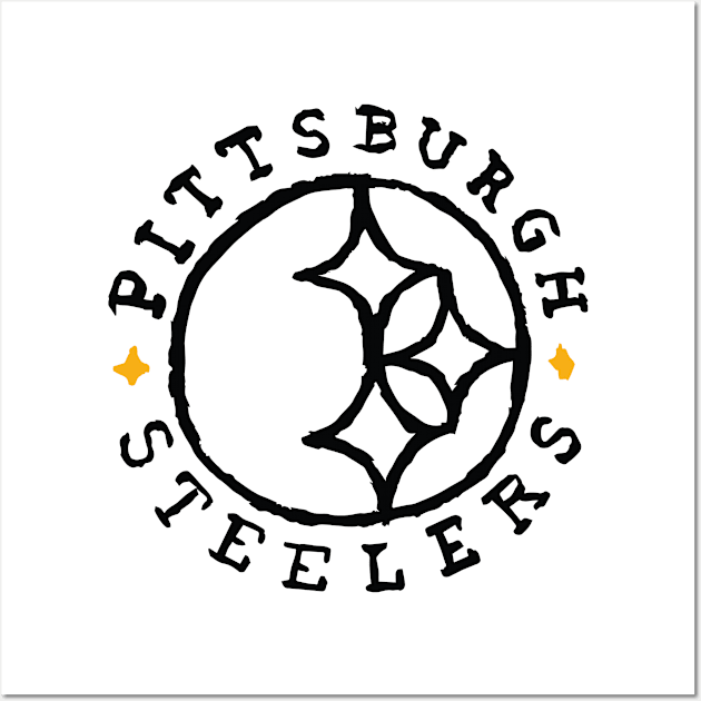 Pittsburgh Steeleeeers 08 Wall Art by Very Simple Graph